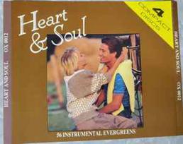CD Unknown Artist - Heart & Soul (56 Instrumental Evergreens)