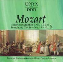 CD Mozart* - & Camerata Academica Salzburg, & Mozart Festival Orchestra - Salzburg Symphony No. 1 & No. 2 / Symphony No. 16 ~ No. 18. ~ No. 22