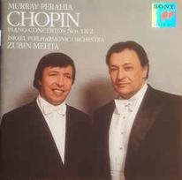 CD Murray Perahia, & Israel Philharmonic* / & Zubin Mehta - Chopin: Piano Concertos Nos. 1 & 2
