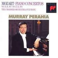 CD Mozart*, & Murray Perahia, & The Chamber Orchestra Of Europe - Piano Concertos No. 21, K. 467 • No. 27, K. 595
