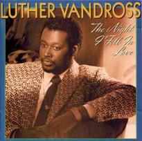 CD Luther Vandross - The Night I Fell In Love (naudota)