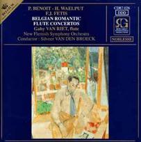 CD P. Benoit* / & H. Waelput* / & F.J. Fétis* - & Gaby Van Riet*, & New Flemish Symphony Orchestra, & Silveer Van den Broeck - Belgian Romantic Flute Concertos