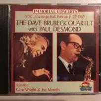 CD The Dave Brubeck Quartet With Paul Desmond - N.Y.C., Carnegie Hall, February 22, 1963
