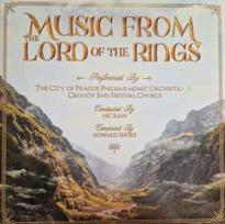 Vinyl (LP) The City Of Prague Philharmonic Orchestra*, & Crouch End Festival Chorus - Music From The Lord Of The Rings Trilogy
