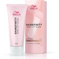 Wella Professionals Shinefinity Zero Lift Glaze plaukų dažai, atspalvis: 09/07 Beige Sand, 60 ml