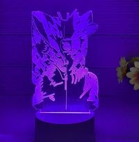 Vaikiškas šviestuvas 3D Led Naruto