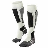 FALKE kojinės SK2 moterims baltos/pilkos 35-36