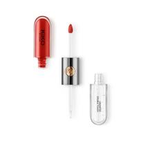 Lūpų dažai ir lūpų blizgis Kiko Milano Unlimited Double Touch, 107 Cherry Red, 6 ml