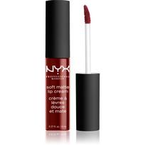 NYX Professional Makeup Soft Matte Lip Cream matiniai lūpų dažai atspalvis 27 Madrid 8 ml