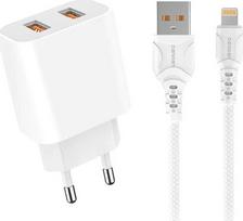 Charger Denmen DC05 2x USB-A 2.4 A (29975)