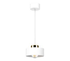 Pakabinamas šviestuvas su laidu IGNIA 1xE27/60W/230V baltas/auksinis