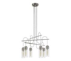 Eglo 96943 - LED sietynas, kabinamas ant virvės ZACHARO 6xE27/4W/230V