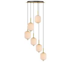 Zuma Line 003064-034750- LED liustra ant laido AKARI LED/34W/230V Ø 50,5 cm auksinė
