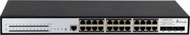 Extralink Chiron Pro | PoE Switch | 24x RJ45 1000Mb/s PoE, 4x SFP+, L3, managed, 370W