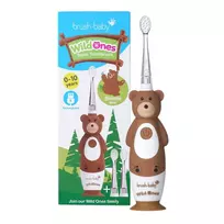 BRUSH BABY_Wild Ones soninis dantų šepetėlis kūdikiams Bernie Bear