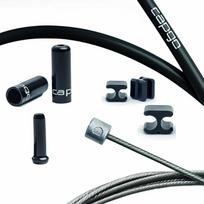 Pavarų troselių komplektas Capgo OL Single(1x) stainless Kevlar Shimano/Sram MTB & E-Bike 1x11/12/13 black