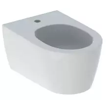 Geberit ONE - Sieninis bidė, 540x370 mm, paslėptas perpildymas, su 1 maišytuvo anga, KeraTect, balta 500.690.01.1