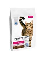 PERFECT FIT Adult 1+ 7 kg sausa visavertė maistas suaugusiems katėms, turintis šviežio lašišos