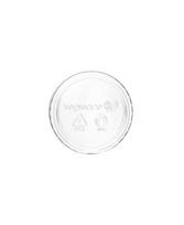 Vienkartiniai dangteliai 60, 90 ir 120 ml padažo indeliams, VEGWARE, PLA, 100 vnt