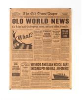 Popieriaus lakštai maistui „OLDNEWS“, 27 x 35 cm, PE, 200 vnt.