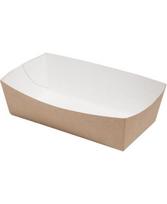 Vienkartinė dėžutė maistui KRAFT, popierius, 14 x 7 x 4 , 5 cm, 100 vnt
