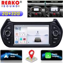 Android automobilio radijas Fiat Fiorino, automobilio multimedijos grotuvas, navigacija, stereo, GPS, 4G, Carplay, Autoradio, DSP, IPS 4 core 2GB+32GB carplay