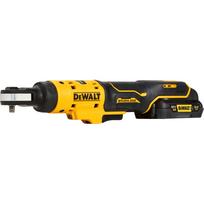 Dewalt Akku-Ratsche DCF504L1G, 1/4", 12Volt (gelb/Black, XR Li-Ionen-Akku 3,0Ah) | DCF504L1G-QW | 5035048789353