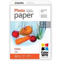 ColorWay Matte Photo Paper, 50 sheets, 10x15, 190 g/m² PM1900504R