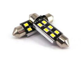 LED lemputė SV8.5, C10W, C5W LED SV8.5 12-24V CANBUS 39mm 220lm