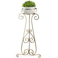 Auksinis gėlių stovas Fiorina 96 cm