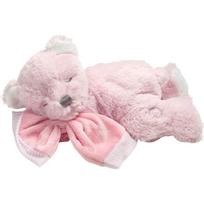 Pliušinė muzikinė meškutė Suki Baby Hug-a-Boo, rožinė