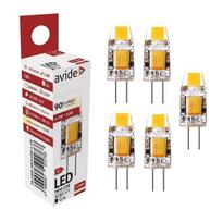 LED lemputė Avide, 1.2W G4 2700K 5vnt