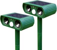 Amsqto-510 ultragarsinis gyvūnų atbaidytuvas su saulės baterija, 2 vnt