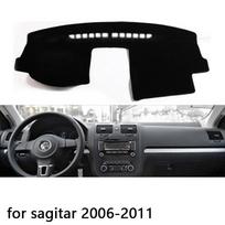 For Volkswagen Golf 5 MK5 A5 2004 -2008 Right and Left Hand Drive Car Dashboard Covers Mat Shade Cushion Pad Carpets Accessories Red Edge