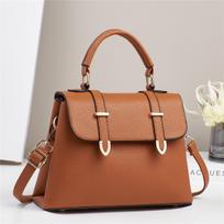 New bag women's 2025 fashion women's handbag, Korean version of high-texture shoulder bag oblique span bag 25*10*19 chaki