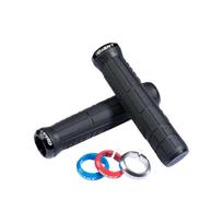 Dviračio vairo rankenos Giant Swage Lock-On, 135 mm, Juoda