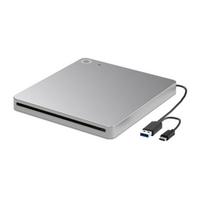Optinis įrenginys Išorinis 3D Blu-ray/DVD įrenginys, USB 3.0 ir Type-C, ultra plonas, slot-in