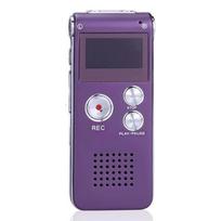 Diktofonas Hi-Res balso įrašytuvas, 8GB, iki 580 val. įrašų, violetinis