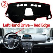 Skirta Opel Mokka Buick Encore 2013 2014 2015 Prietaisų skydelio dangtelio pagalvėlė Automobilio pamušalas Anti-UV kilimėlis Apsauga nuo saulės Prietaisų skydelio kilimėlis Prietaisų priedai