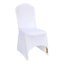 Baltas kėdės užvalkalas Elastic Hotel Vestuvių banketas Sėdynės užvalkalas viskas įskaičiuota Sėdynės užvalkalas vakarienės dekoravimui Universal Size juoda