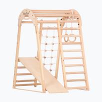 Laipiojimo gimnastikos trikampis RINAGYM Kids 2 natural