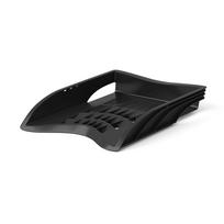 Dokumentų lentynėlė College S-Wing, 66x256x348mm, plastikinė, juodos spalvos