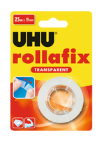 Lipni juosta UHU Rollafix,19mmx25m,skaidri