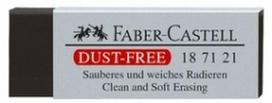 Trintukas Faber-Castell Dust Free, juodos spalvos