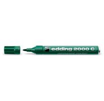Permanentinis žymeklis Edding 2000C, apvaliu galiuku, 1,5-3mm, žalios spalvos