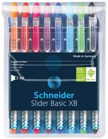 Tušinukų rinkinys Schneider SLIDER XB, 1,4mm, 8 spalvos