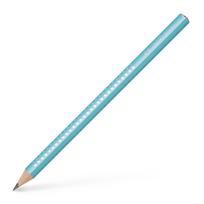 Grafitinis pieštukas Faber-Castell Jumbo Sparkle, turkio spalvos