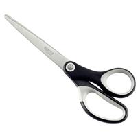 Žirklės 18cm universalios LEITZ Titanium, juodos – baltos spalvos