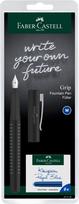 *Plunksnakotis Faber-Castell Grip 2010 0.7mm M, matinis įvairių  spalvų, blisteryje