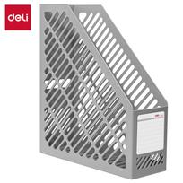 Dokumentų stovas DELI, A4m, 259x90x293mm, plastikinis, pilkos spalvos